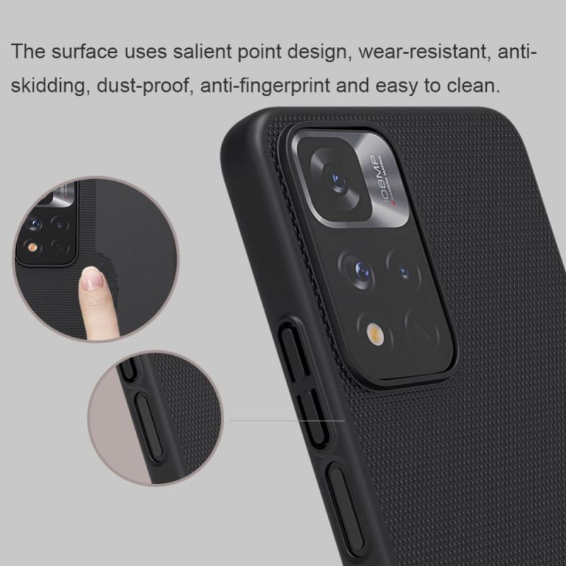 Coque Xiaomi Redmi Note 11 Pro Plus 5G Rigide Givré Nillkin