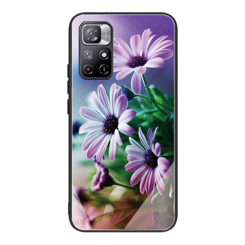 Coque Xiaomi Redmi Note 11 Pro Plus 5G Verre Trempé Fleurs