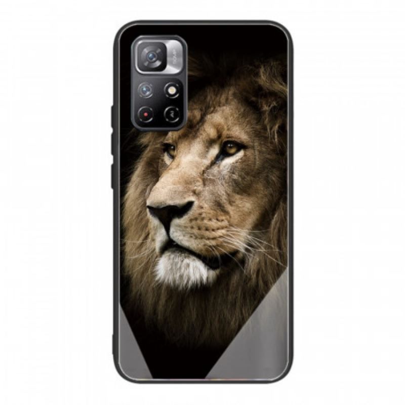 Coque Xiaomi Redmi Note 11 Pro Plus 5G Verre Trempé Tête de Lion