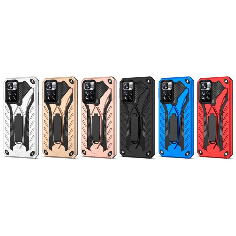 Coque Xiaomi Redmi Note 11 Pro / Note 11 Pro Plus Support Amovible Vertical Et Horizontal