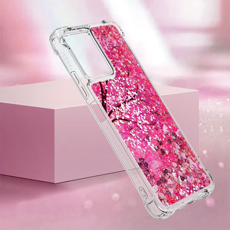 Coque Xiaomi Redmi Note 12/Poco X5 5G Paillettes Arbre