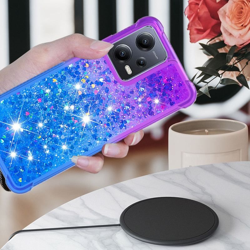 Coque Xiaomi Redmi Note 12/Poco X5 5G Paillettes Color