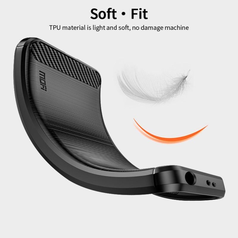 Coque Xiaomi Redmi Note 12 Pro Plus Fibre Carbone Brossée