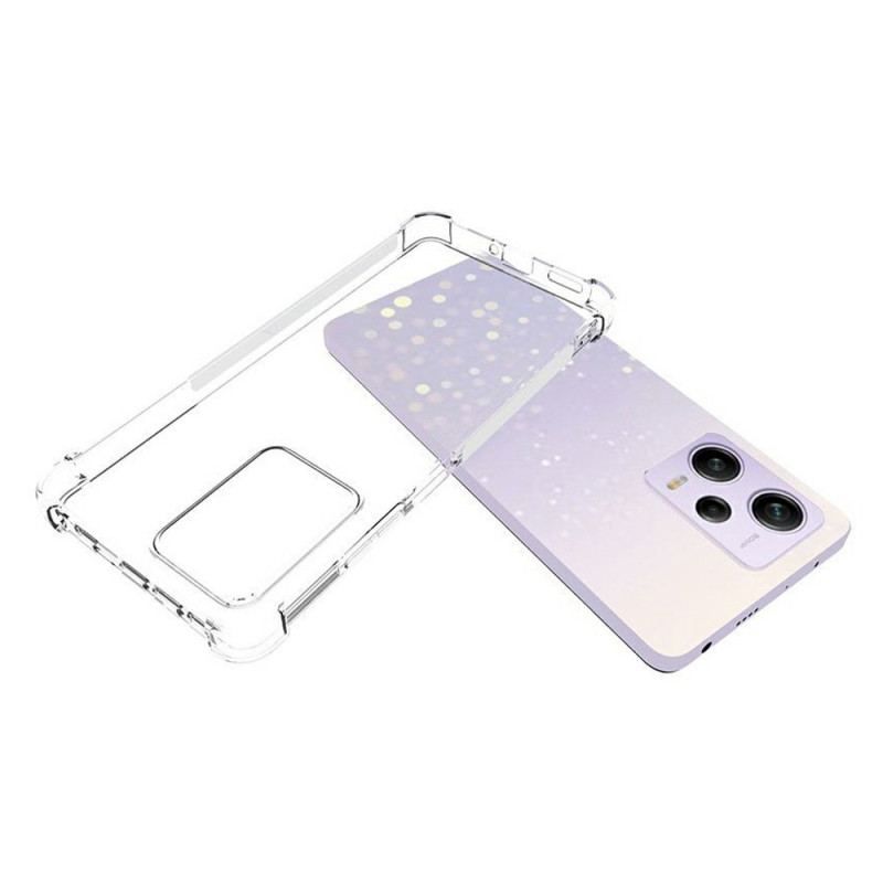 Coque Xiaomi Redmi Note 12 Pro/Poco X5 Pro 5G Transparente Coins Renforcés