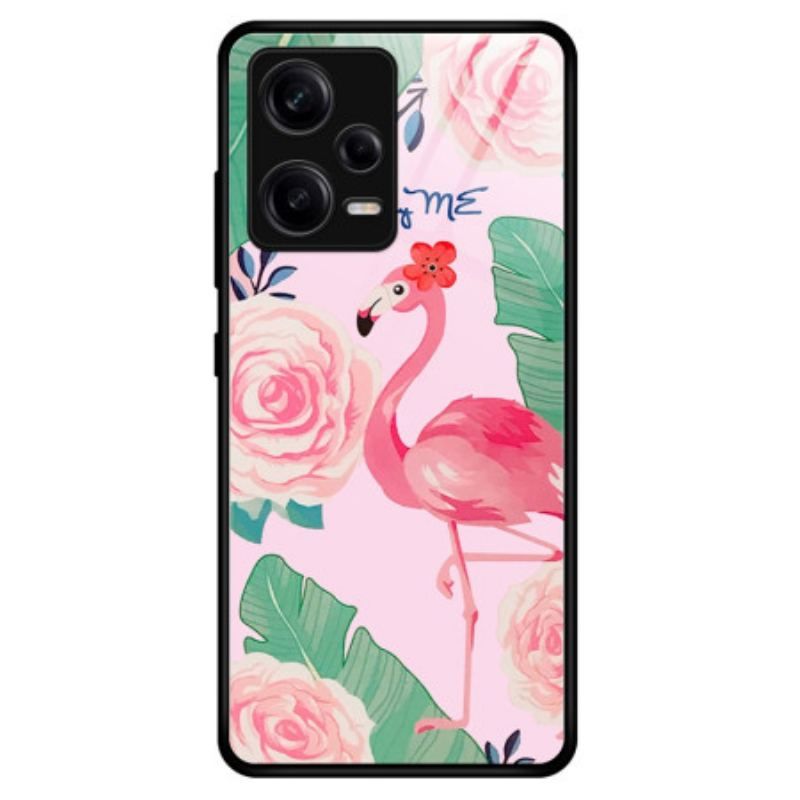 Coque Xiaomi Redmi Note 12 Pro Verre Trempé Flamant Rose