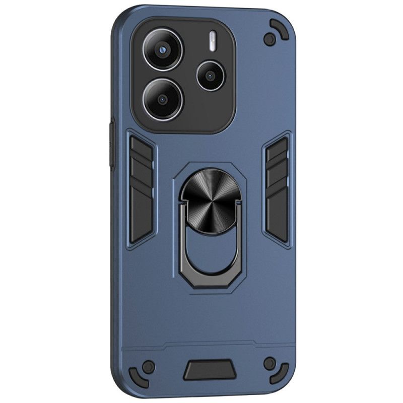 Coque Xiaomi Redmi Note 14 4G Hybride avec Anneau-Support