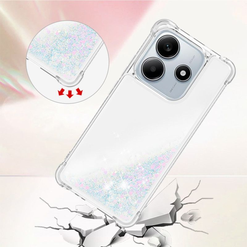 Coque Xiaomi Redmi Note 14 4G Paillettes