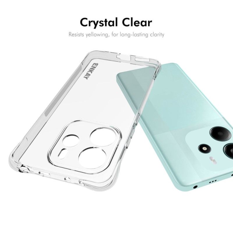 Coque Xiaomi Redmi Note 14 4G Transparente ENKAY