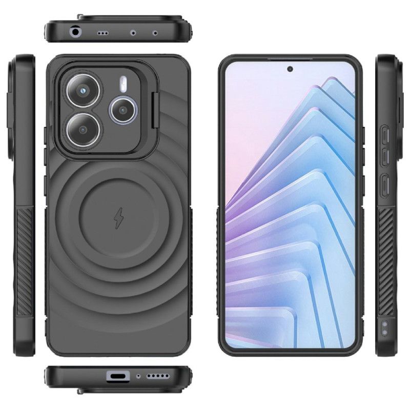 Coque Xiaomi Redmi Note 14 5G Compatible MagSafe Design Ondulé