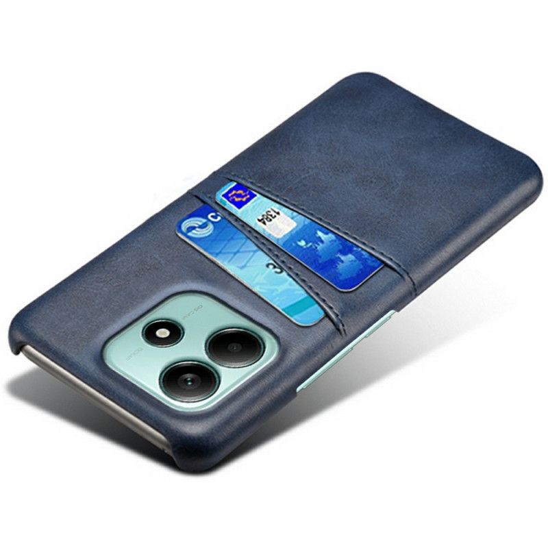 Coque Xiaomi Redmi Note 14 5G Effet Cuir Porte-Cartes