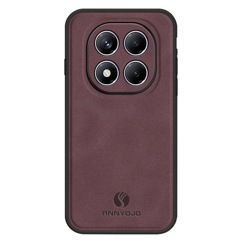 Coque Xiaomi Redmi Note 14 Pro 4G Effet Cuir ANNYOJO