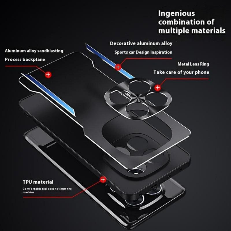 Coque Xiaomi Redmi Note 14 Pro 4G Effet Métal