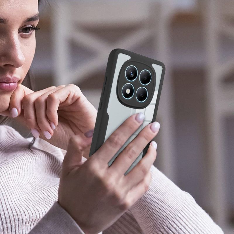 Coque Xiaomi Redmi Note 14 Pro 4G Hybride avec Film Protecteur d'Écran