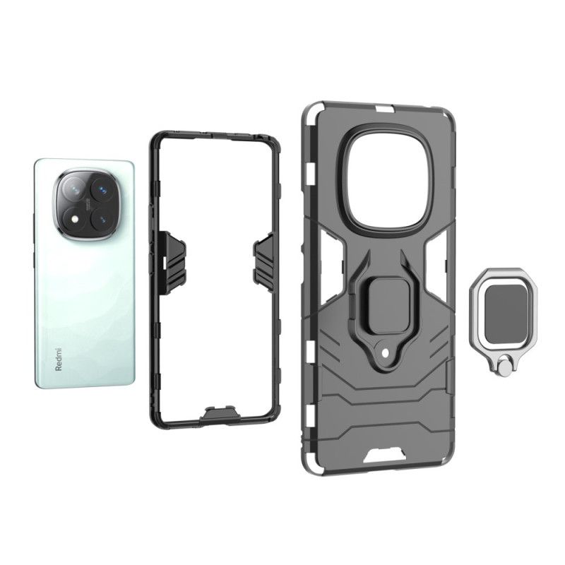 Coque Xiaomi Redmi Note 14 Pro 4G Ring Résistante