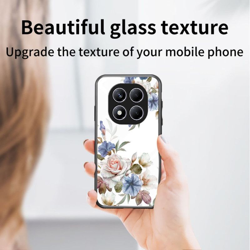 Coque Xiaomi Redmi Note 14 Pro 4G Verre Trempé Florale