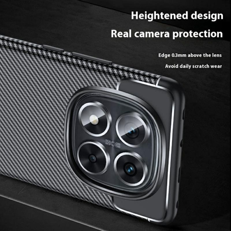 Coque Xiaomi Redmi Note 14 Pro 5G / Poco X7 Fibre Carbone Classique