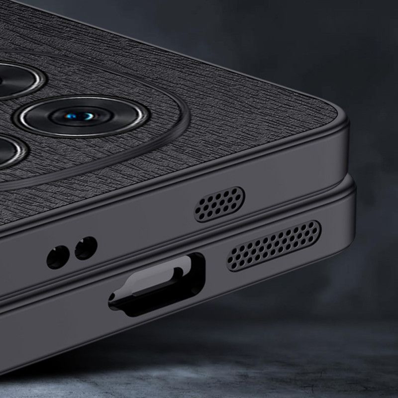 Coque Xiaomi Redmi Note 14 Pro 5G / Poco X7 Simili Cuir Textiuré