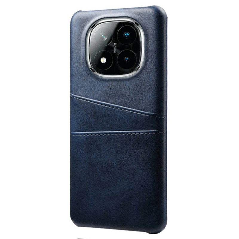 Coque Xiaomi Redmi Note 14 Pro Plus 5G Effet Cuir Porte-Cartes