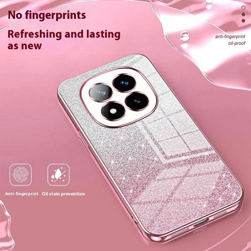 Coque Xiaomi Redmi Note 14 Pro Plus 5G Paillettes Dégradées