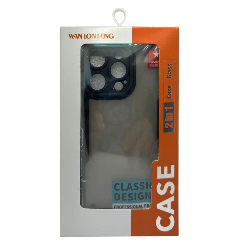 Coque Xiaomi Redmi Note 14 Pro Plus 5G Silicone Semi-Transparent avec Protecteur Écran en Verre Trempé