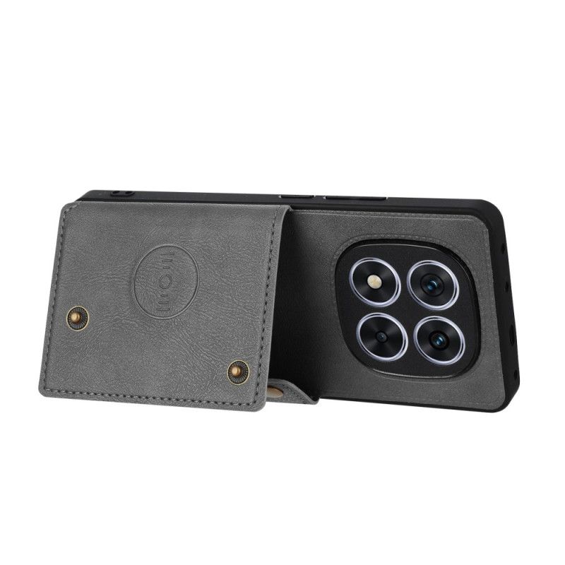 Coque Xiaomi Redmi Note 14 Pro Plus 5G Style Cuir Porte-cartes et Support