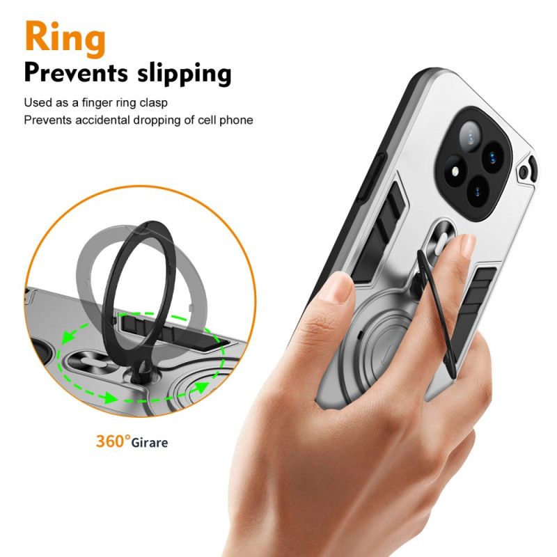 Coque Xiaomi Redmi Note 14 Pro Plus 5G Support Rotatif à