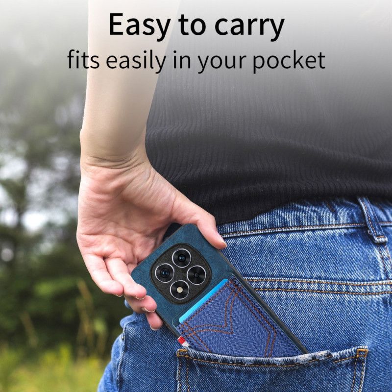 Coque Xiaomi Redmi Note 14 Pro Plus 5G Tissu Jean