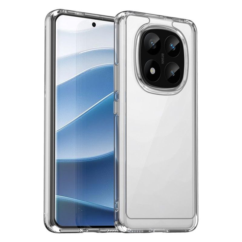 Coque Xiaomi Redmi Note 14 Pro Plus 5G Transparente avec Protection Écran en Verre trempé