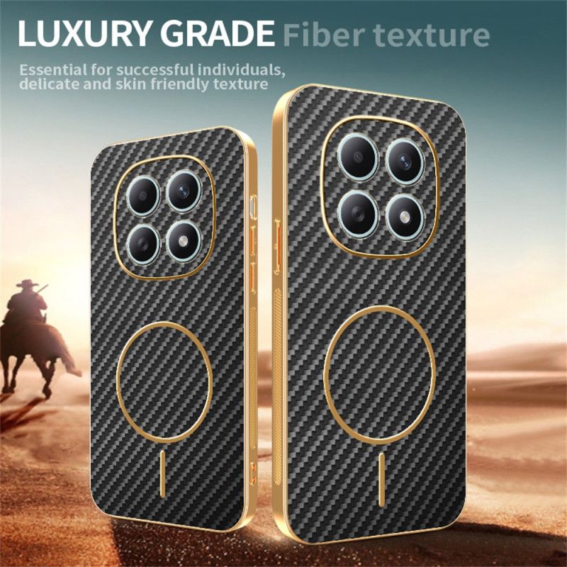 Coque Xiaomi Redmi Note 15 5G / 4G / Poco M8 5G Texture Fibre de Carbone