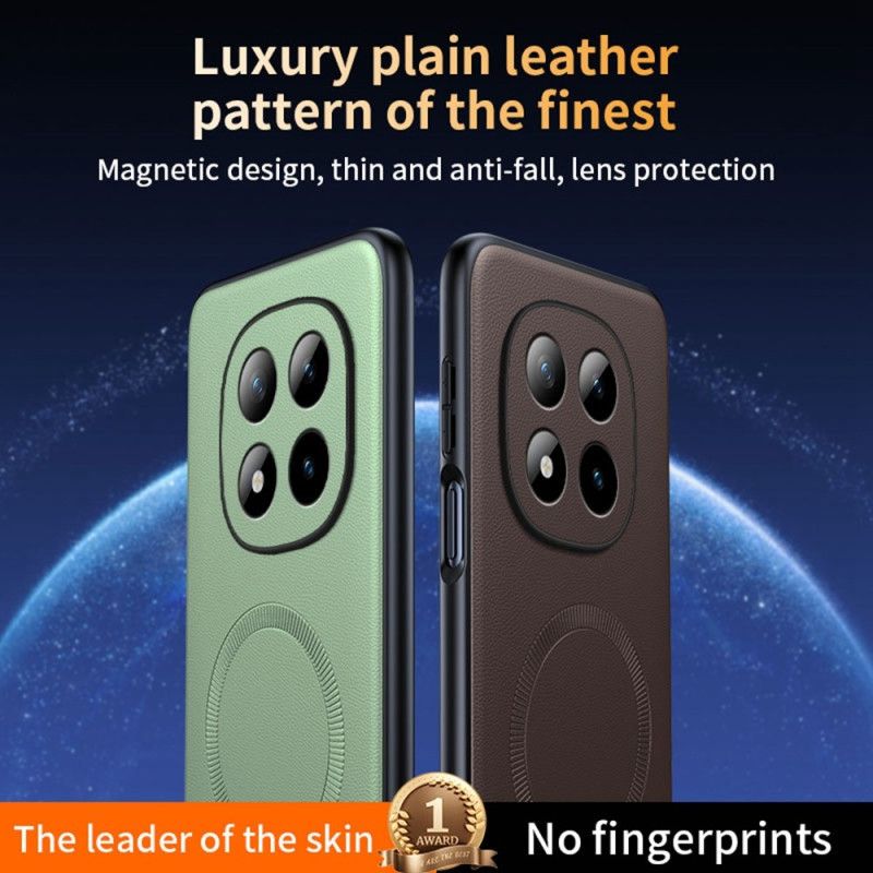 Coque Xiaomi Redmi Note 15 Pro 5G Magnétique Finition Cuir Premium
