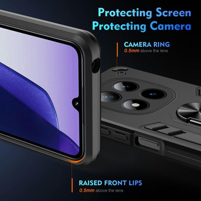 Coque Xiaomi Redmi Note 15 Pro Plus 5G / Poco M8 Pro 5G Anneau Support et Protection Renforcée