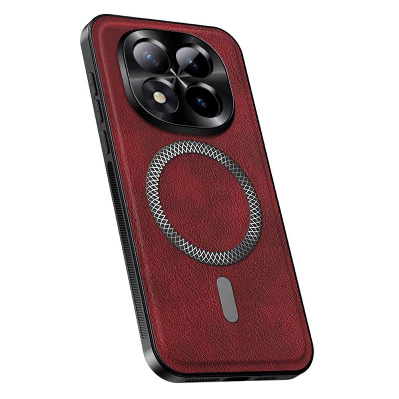 Coque Xiaomi Redmi Note 15 Pro Plus 5G / Poco M8 Pro 5G Magnétique Effet Cuir