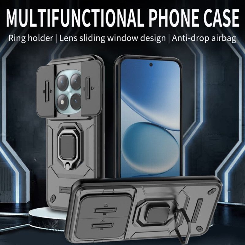 Coque Xiaomi Redmi Note 15 Pro Plus 5G / Poco M8 Pro 5G Support Béquille et Cache Objectif