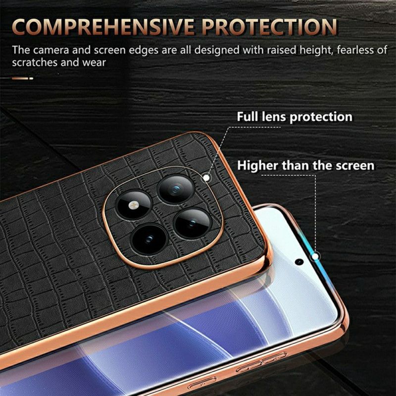 Coque Xiaomi Redmi Note 15 Pro Plus 5G / Poco M8 Pro 5G Texture Crocodile AZNS