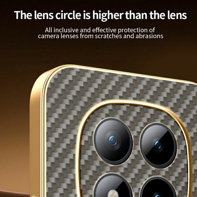 Coque Xiaomi Redmi Note 15 Pro Plus 5G / Poco M8 Pro 5G Texture Fibre de Carbone