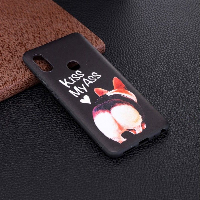 Coque Xiaomi Redmi Note 5 En Relief Kiss My Ass