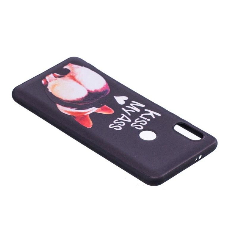 Coque Xiaomi Redmi Note 5 En Relief Kiss My Ass