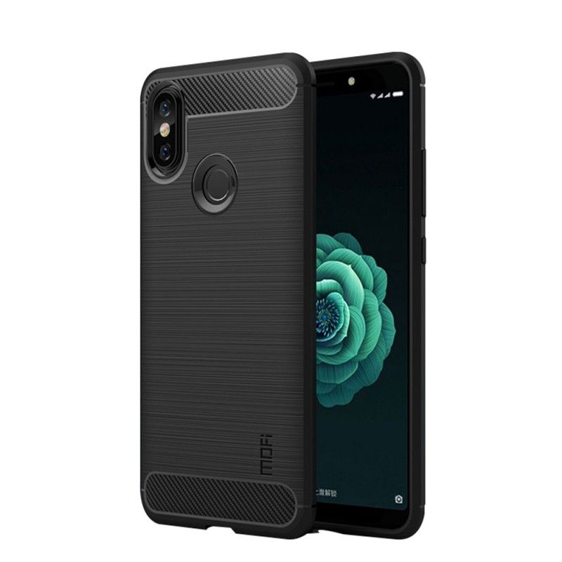 Coque Xiaomi Redmi Note 5 Fibre Carbone Brossée