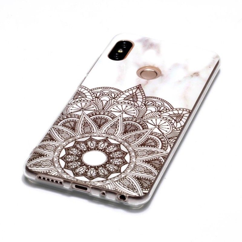 Coque Xiaomi Redmi Note 5 Mandala Marbré