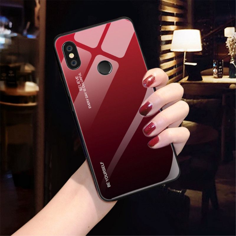 Coque Xiaomi Redmi Note 5 Verre Trempé Be Yourself