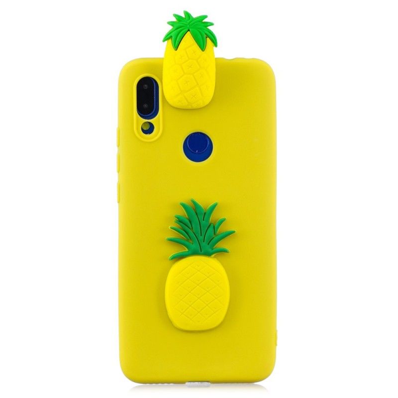 Coque Xiaomi Redmi Note 7 3d Ananas