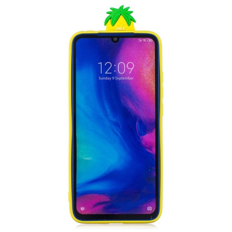 Coque Xiaomi Redmi Note 7 3d Ananas