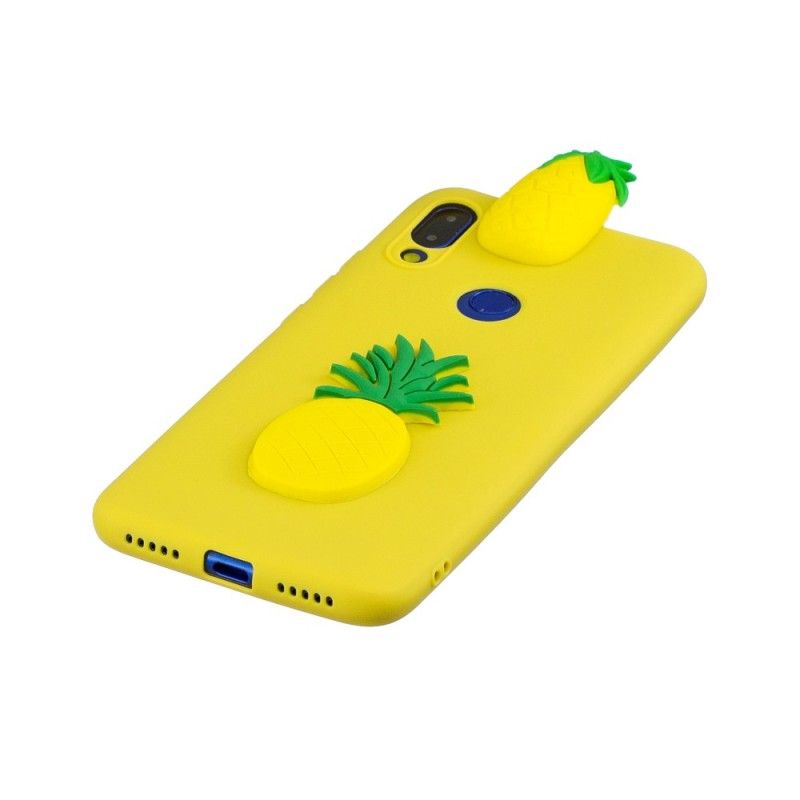 Coque Xiaomi Redmi Note 7 3d Ananas