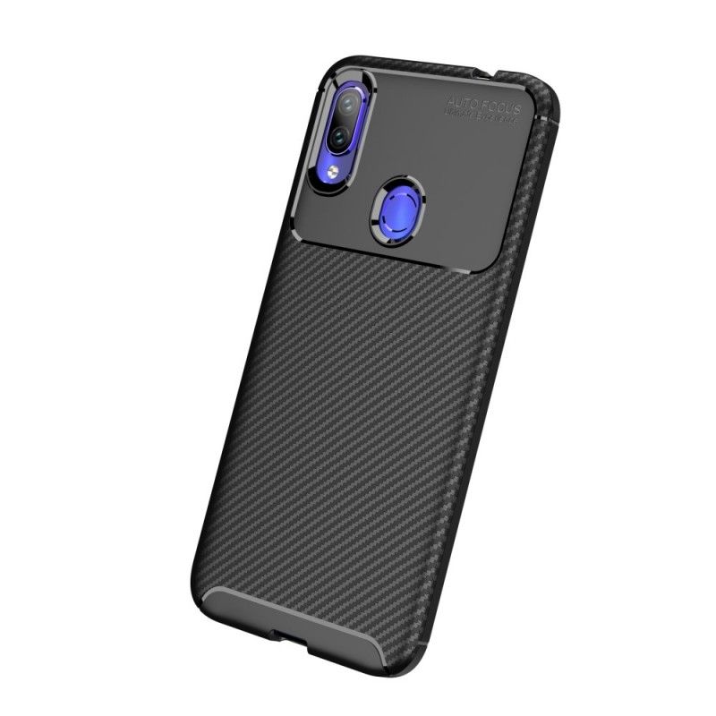 Coque Xiaomi Redmi Note 7 Flexible Texture Fibre Carbone