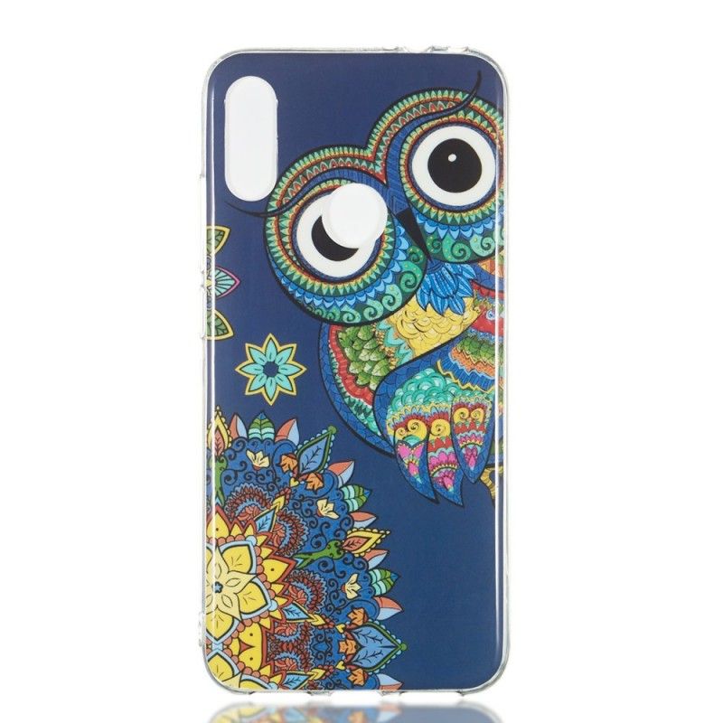 Coque Xiaomi Redmi Note 7 Papillon Bleu Fluorescente - Ma Coque