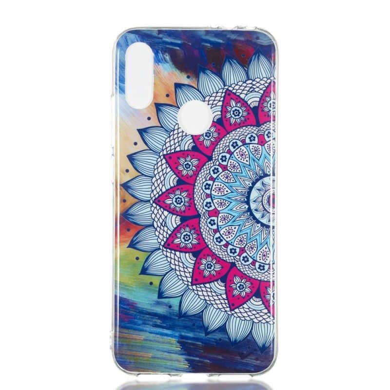 Coque Xiaomi Redmi Note 7 Mandala Coloré Fluorescente