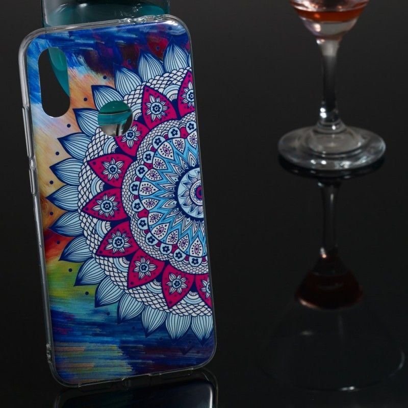 Coque Xiaomi Redmi Note 7 Mandala Coloré Fluorescente