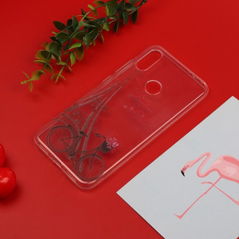 Coque Xiaomi Redmi Note 7 Transparente Bonjour Paris
