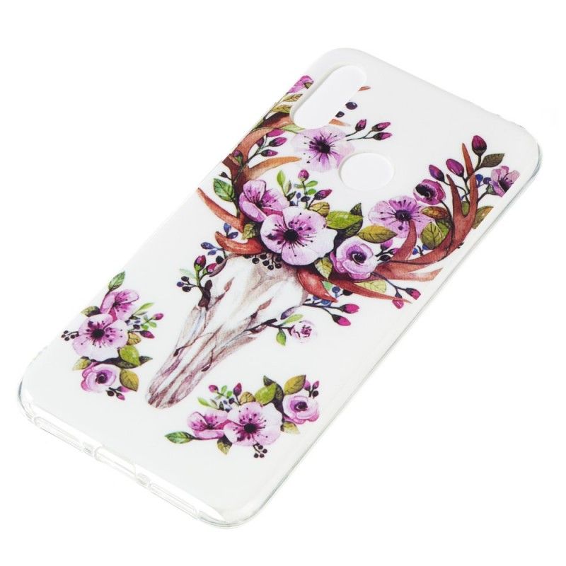 Coque Xiaomi Redmi Note 7 Wapiti Fleuri Fluorescente