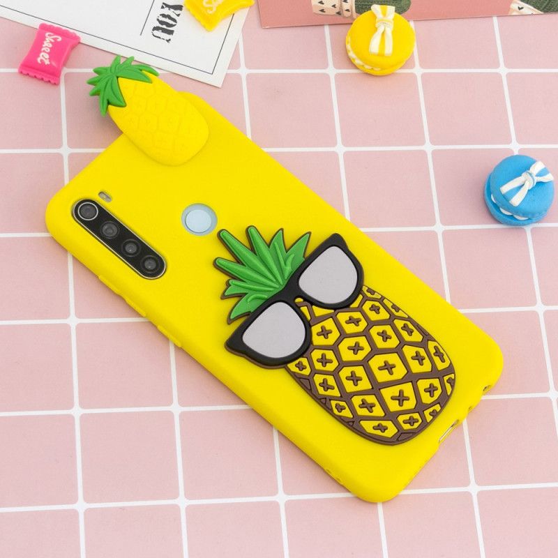 Coque Xiaomi Redmi Note 8 3d Cool Ananas